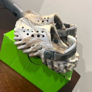 Crocs Marble Echo Clogs Toddler - Moonlight/Multi